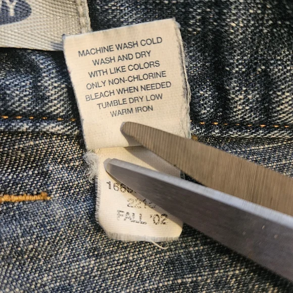 Old Navy Denim Blue Jeans Women's Size 20 Medium Wash Y2K Fall 2002 - Picture 11 of 14